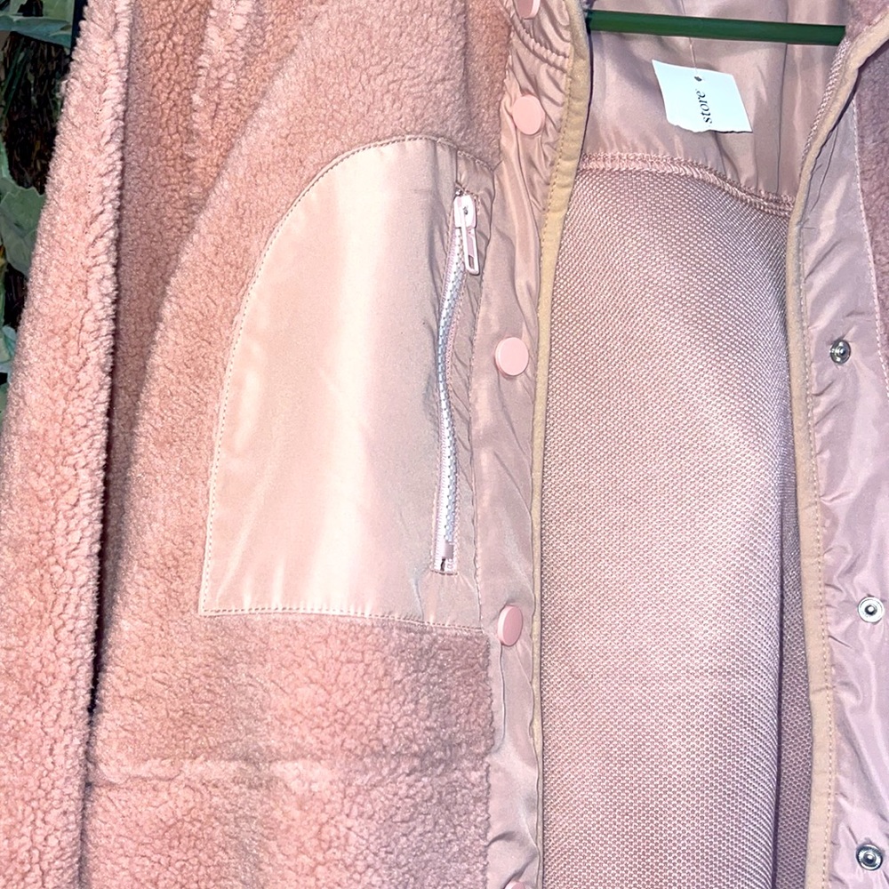 NWT Staccato jacket. Pink with 2 pockets and a front chest pocket. Very cute! - Picture 3 of 15